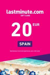 lastminute.com €20 EUR Gift Card (ES) - Digital Code