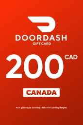 DoorDash $200 CAD Gift Card (CA) - Digital Code