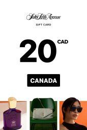 Saks Fifth Avenue $20 CAD Gift Card (CA) - Digital Code