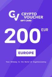Crypto Voucher Bitcoin (BTC) €200 EUR Gift Card (EU) - Digital Code