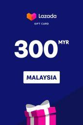Lazada 300 MYR Gift Card (MY) - Digital Code