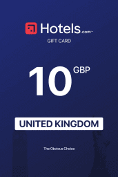 Hotels.com £10 GBP Gift Card (UK) - Digital Code