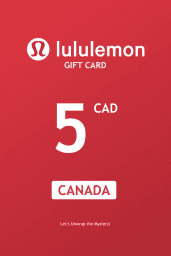 Lululemon $5 CAD Gift Card (CA) - Digital Code