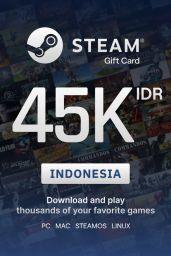 Steam Wallet Rp45000 IDR Gift Card (ID) - Digital Code