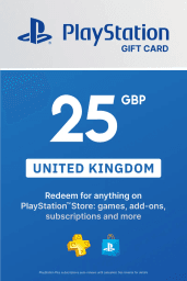 PlayStation Network Card 25 GBP (UK) PSN Key United Kingdom