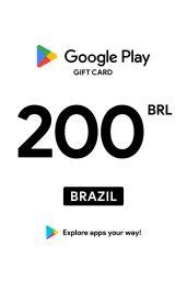 Google Play R$200 BRL Gift Card (BR) - Digital Code
