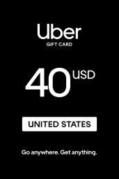 Uber $40 USD Gift Card (US) - Digital Code
