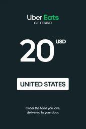 Uber Eats $20 USD Gift Card (US) - Digital Code