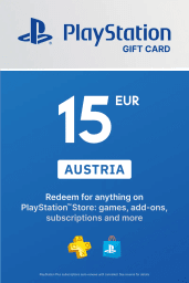 PlayStation Store €15 EUR Gift Card (AT) - Digital Code