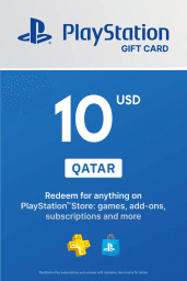 PlayStation Network Card 10 USD (QA) PSN Key Qatar
