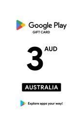 Google Play $3 AUD Gift Card (AU) - Digital Code