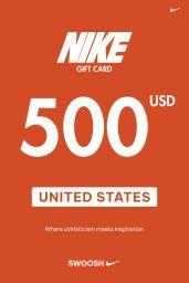 Nike 500 USD Gift Card (US) - Digital Code