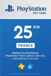 PlayStation Store €25 EUR Gift Card (FR) - Digital Code