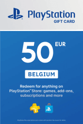 PlayStation Network Card 50 EUR (BE) PSN Key Belgium