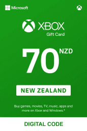 Xbox $70 NZD Gift Card (NZ) - Digital Code