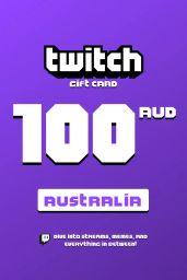 Twitch $100 AUD Gift Card (AU) - Digital Code