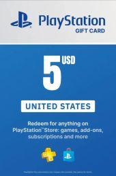 PlayStation Network Card 5 USD (US) PSN Key United States