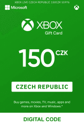 Xbox 150 CZK Gift Card (CZ) - Digital Code