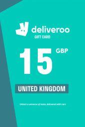 Deliveroo £15 GBP Gift Card (UK) - Digital Code