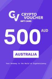 Crypto Voucher Bitcoin (BTC) $500 AUD Gift Card (AU) - Digital Code