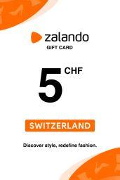 Zalando 5 CHF Gift Card (CH) - Digital Code