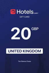 Hotels.com £20 GBP Gift Card (UK) - Digital Code
