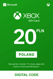 Xbox zł‎20 PLN Gift Card (PL) - Digital Code