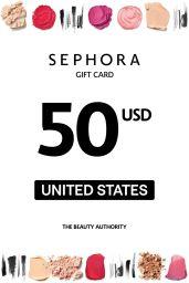 Sephora $50 USD Gift Card (US) - Digital Code