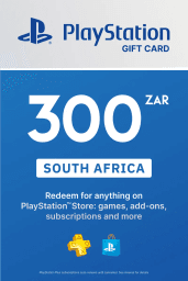 PlayStation Network Card 300 ZAR (ZA) PSN Key South Africa