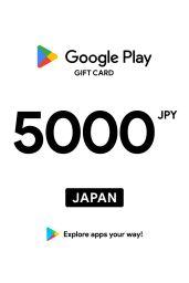 Google Play ¥5000 JPY Gift Card (JP) - Digital Code