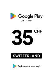 Google Play 35 CHF Gift Card (CH) - Digital Code