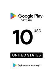 Google Play $10 USD Gift Card (US) - Digital Code