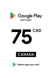 Google Play $75 CAD Gift Card (CA) - Digital Code