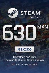 Steam Wallet $630 MXN Gift Card (MX) - Digital Code