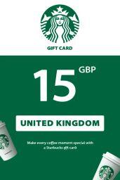 Starbucks £15 GBP Gift Card (UK) - Digital Code