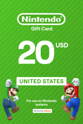 Nintendo eShop $20 USD Gift Card (US) - Digital Code