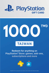 PlayStation Network Card 1000 TWD (TW) PSN Key Taiwan