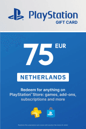 PlayStation Store €75 EUR Gift Card (NL) - Digital Code