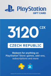 PlayStation Store 3120 CZK Gift Card (CZ) - Digital Code