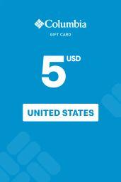 Columbia Sportswear 5 USD Gift Card (US) - Digital Code