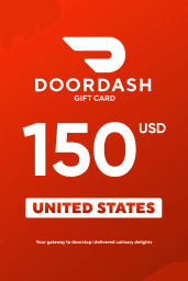 DoorDash $150 USD Gift Card (US) - Digital Code