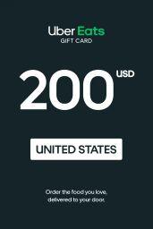 Uber Eats $200 USD Gift Card (US) - Digital Code
