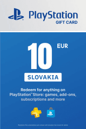 PlayStation Store €10 EUR Gift Card (SK) - Digital Code