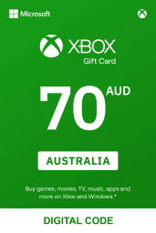 Xbox $70 AUD Gift Card (AU) - Digital Code