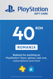 PlayStation Store 40 RON Gift Card (RO) - Digital Code
