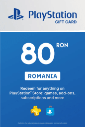 PlayStation Network Card 80 RON (RO) PSN Key Romania