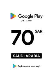 Google Play 70 SAR Gift Card (SA) - Digital Code