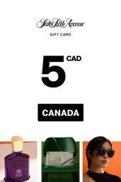 Saks Fifth Avenue $5 CAD Gift Card (CA) - Digital Code