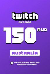 Twitch $150 AUD Gift Card (AU) - Digital Code
