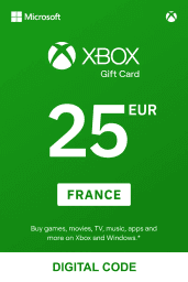 Xbox €25 EUR Gift Card (FR) - Digital Code